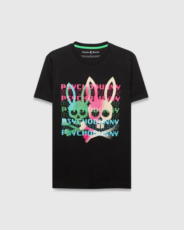MENS LANDON WORDMARK TEE - MT0200309 made by Psycho Bunny