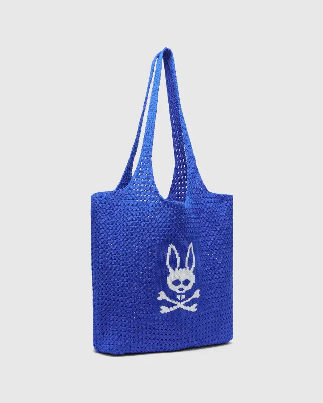 CROCHET TOTE BAG - MO1700068 made by Psycho Bunny