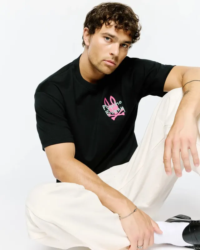 MENS DUNCAN OVERSIZED TEE - MT0200311 made by Psycho Bunny