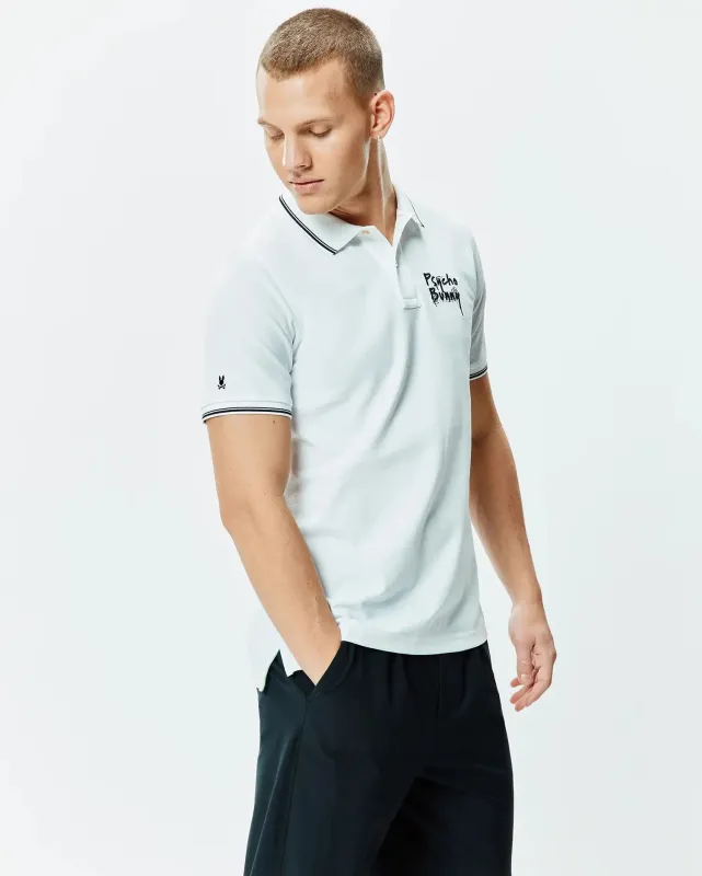 MENS DUNCAN PIQUE POLO - MT0100187 made by Psycho Bunny