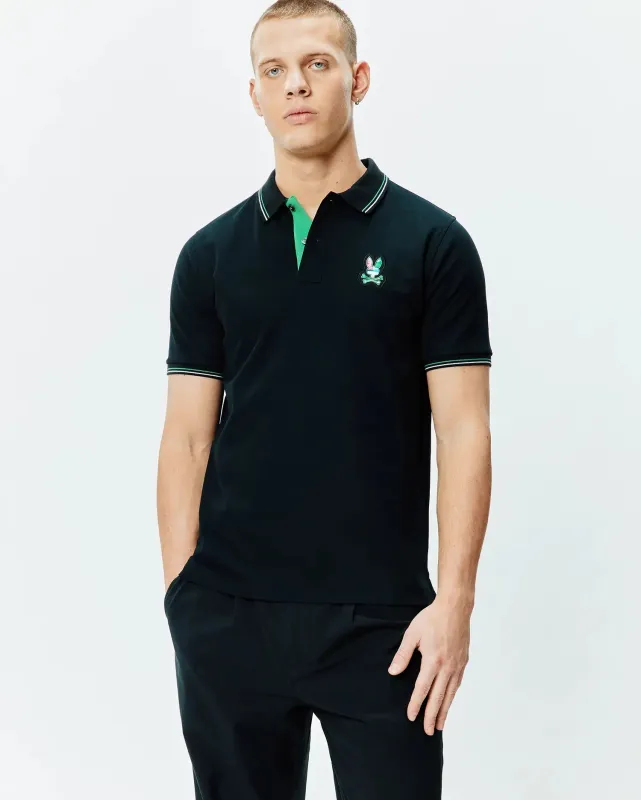 MENS NATE PIQUE POLO - MT0100186 made by Psycho Bunny