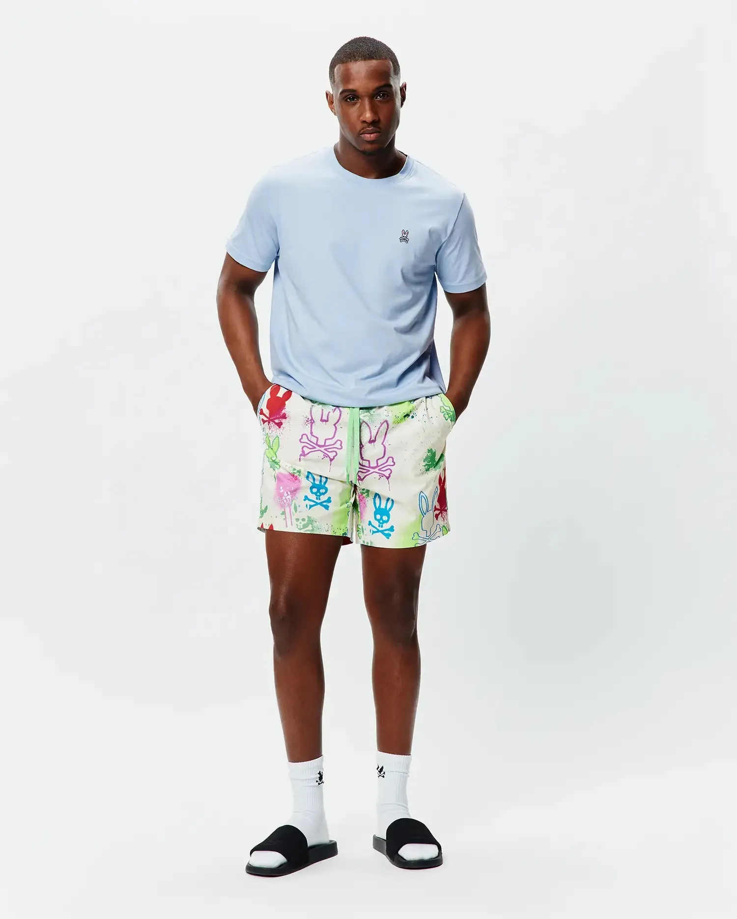 MENS QUINTIN SWIM TRUNK - MB1000091 sold by Psycho Bunny product image thumbnail 5