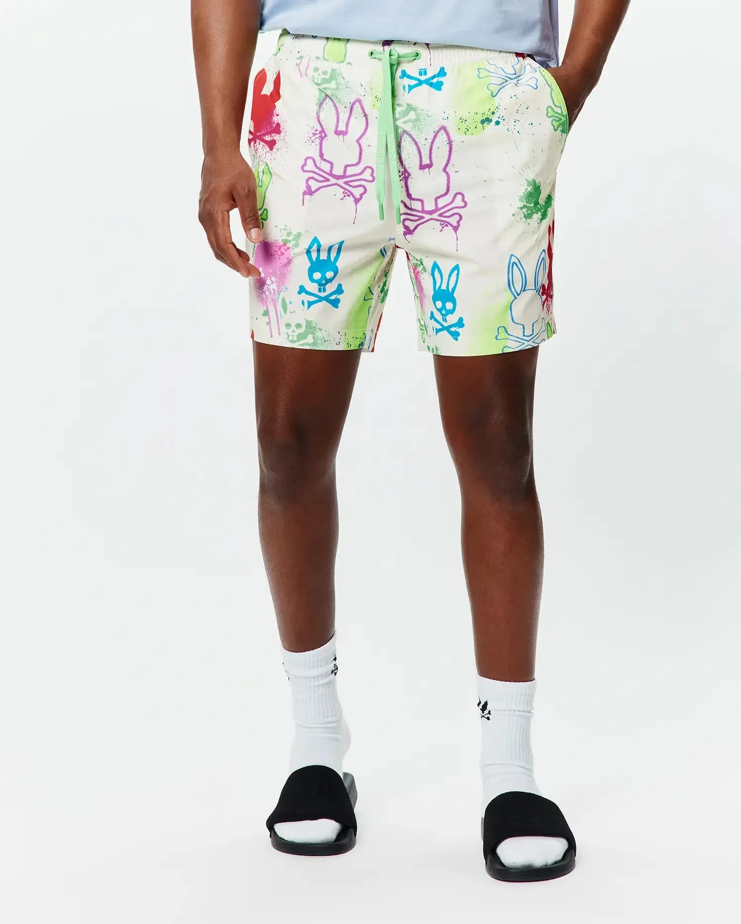 MENS QUINTIN SWIM TRUNK - MB1000091 sold by Psycho Bunny product image thumbnail 2