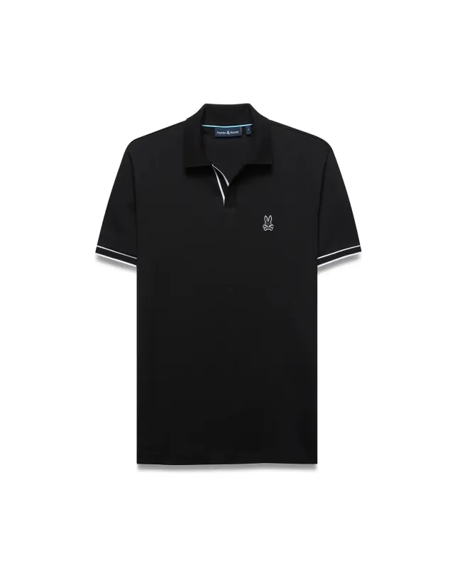 MENS NASSER PIMA JOHNNY POLO - MT0100301 made by Psycho Bunny