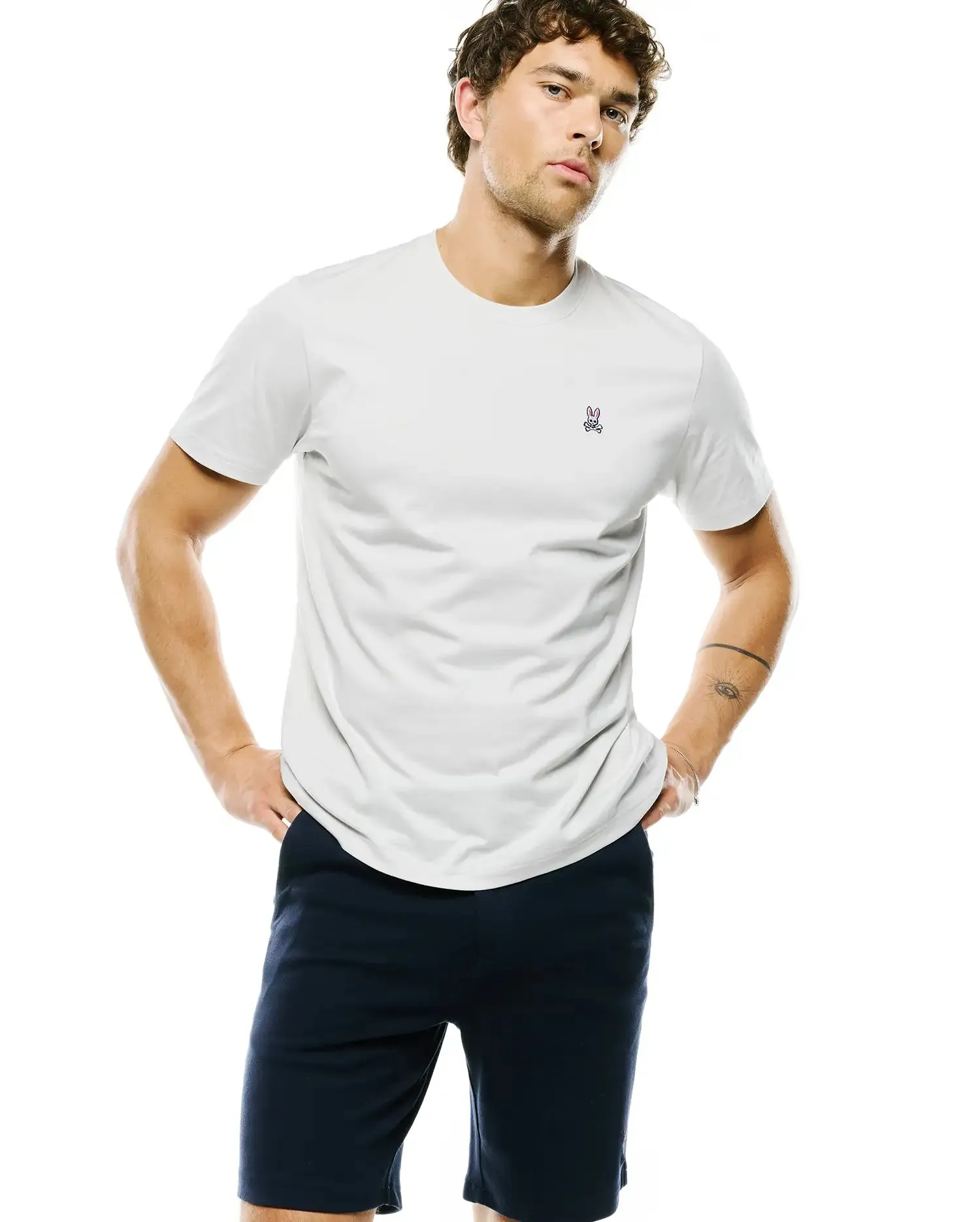 MENS CLASSIC CREW NECK TEE - B6U014F200 sold by Psycho Bunny product image thumbnail 2