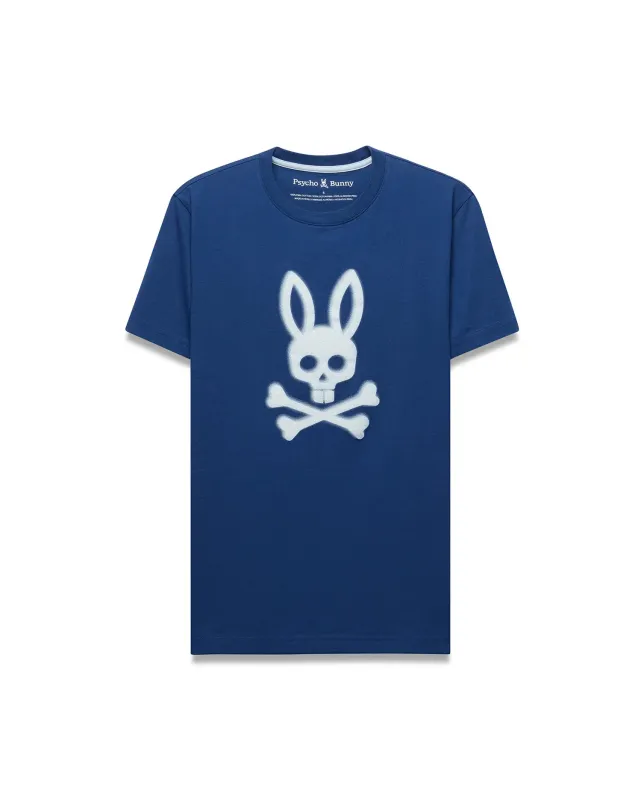 MENS EMMANUEL PIMA COTTON GRAPHIC TEE - MT0200353 made by Psycho Bunny