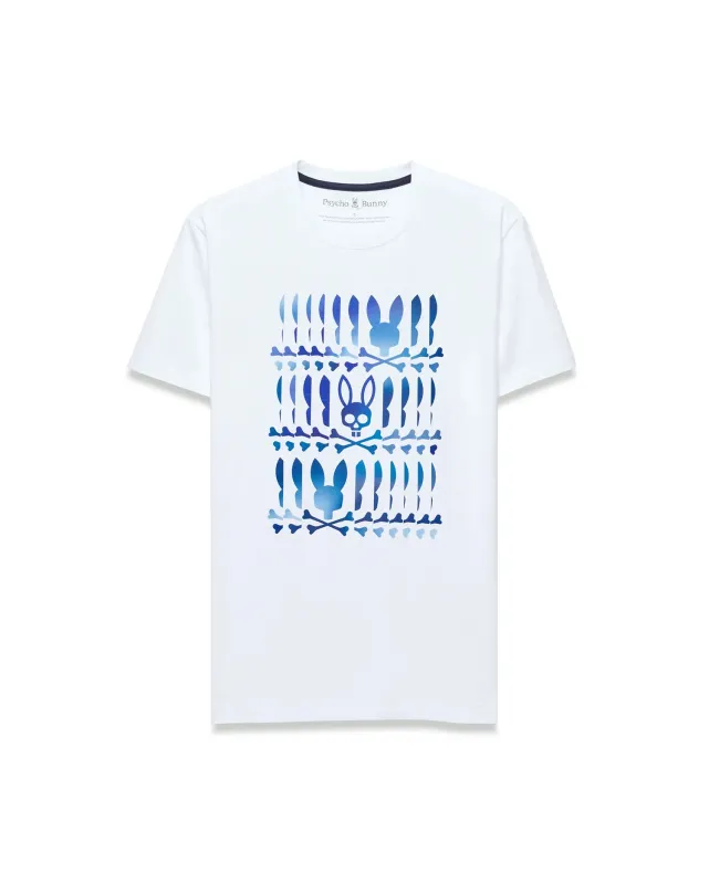 MENS LEWIS PIMA COTTON GRAPHIC TEE - MT0200408 made by Psycho Bunny