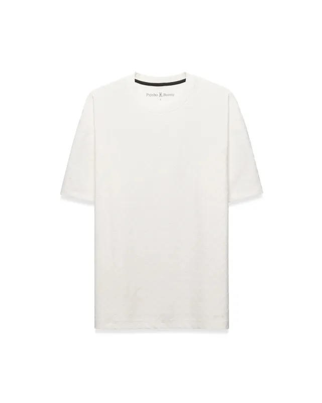 MENS GARRY JACQUARD OVERSIZED-FIT TEE - MT0200633 made by Psycho Bunny