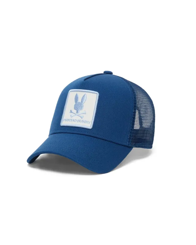 MENS ADAMO BUNNY TRUCKER CAP - MO1500076 made by Psycho Bunny