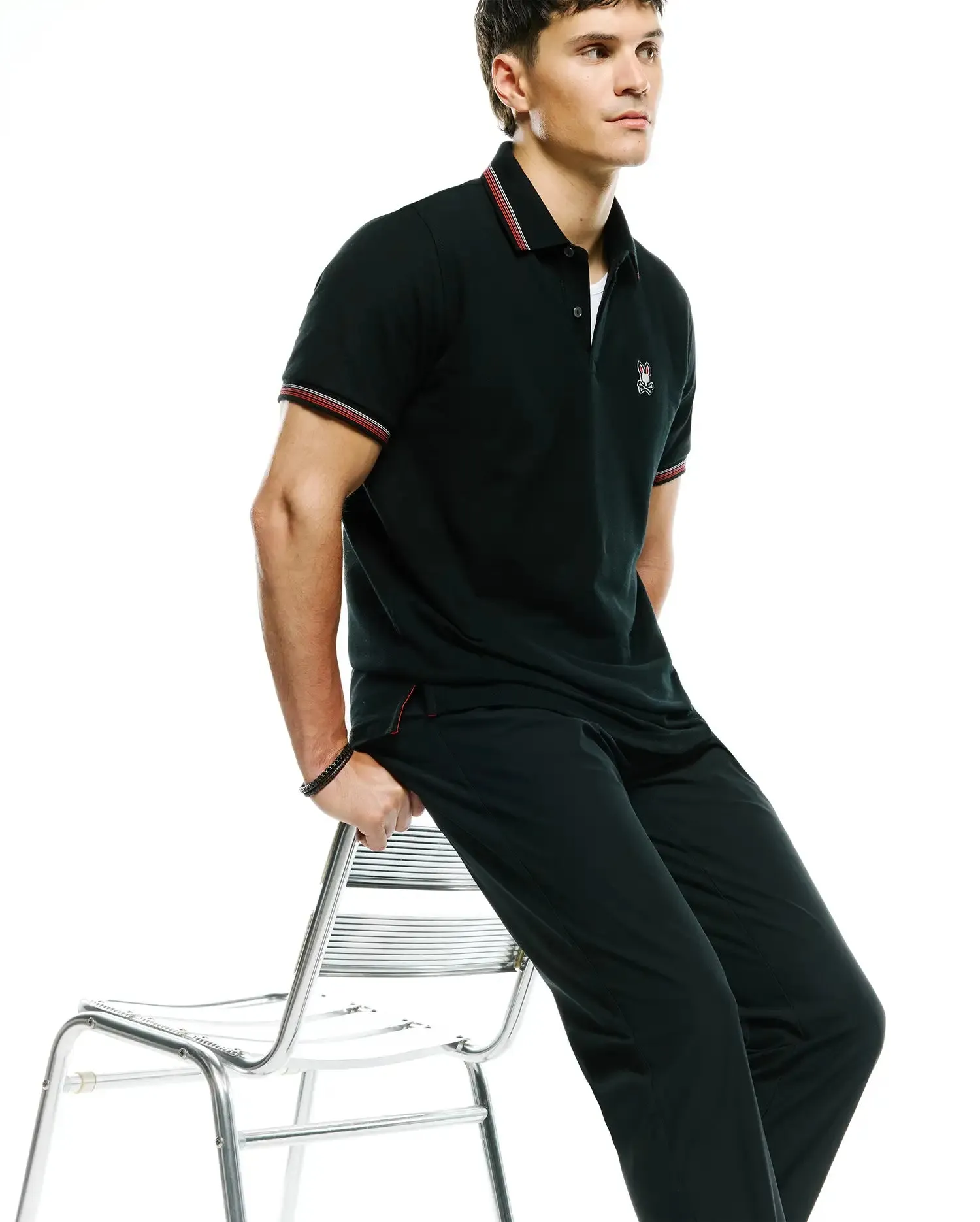 MENS EDWARD 10K TAPERED PERFORMANCE PANT - MB0600040 sold by Psycho Bunny product image thumbnail 3