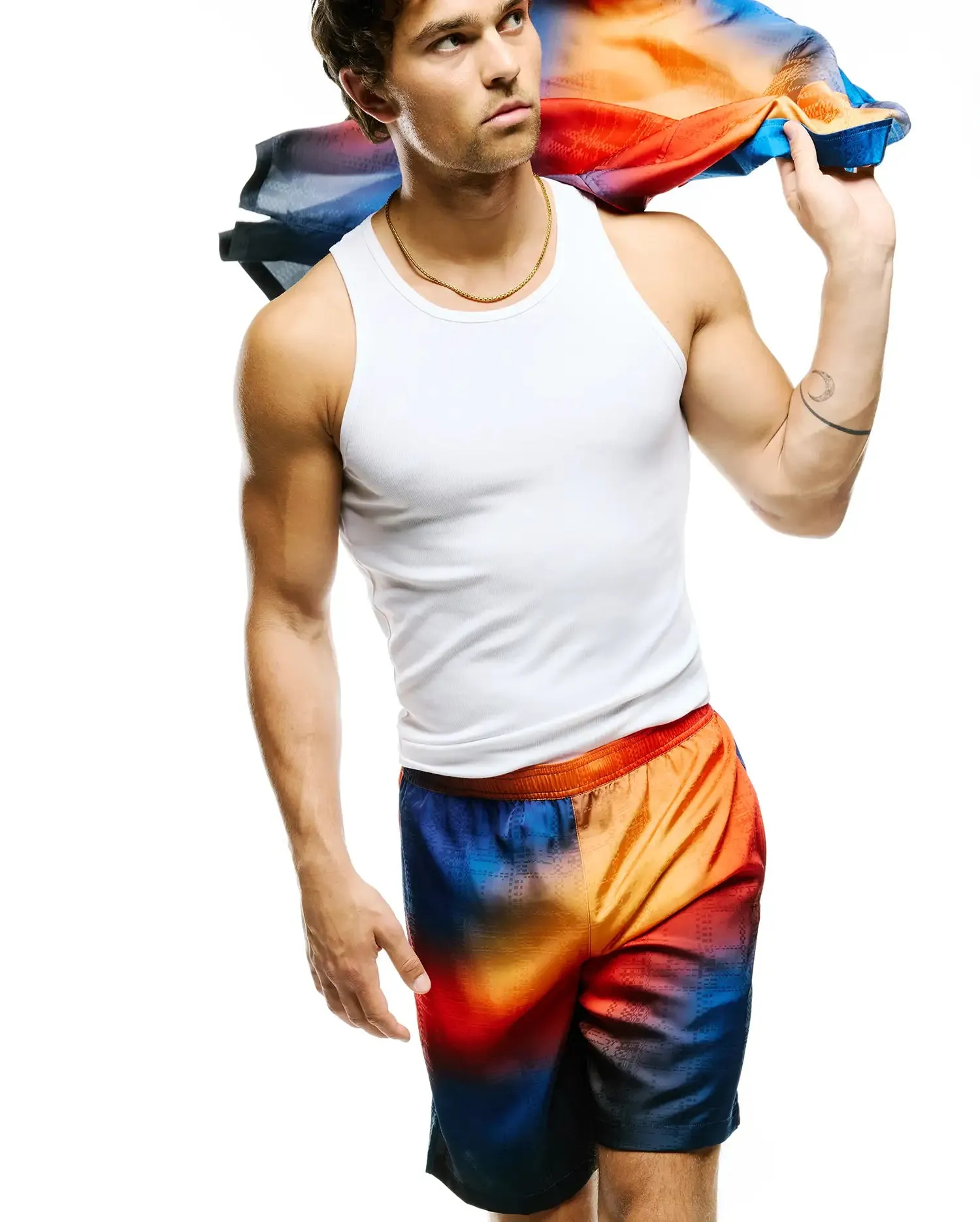 MENS ZANDER GRADIENT JACQUARD SHORT 8 1/2" - MB0700037 sold by Psycho Bunny product image thumbnail 4