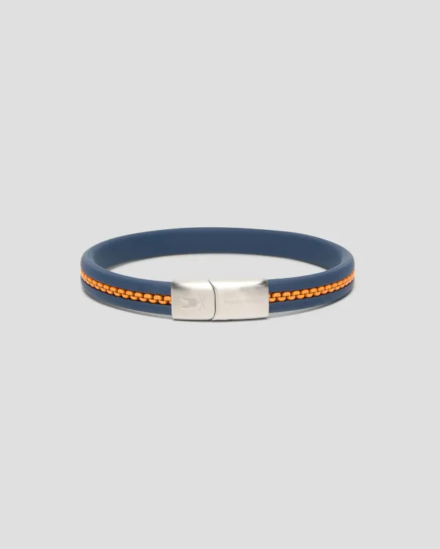 MENS LINK RUBBER BRACELET - MO1700051 made by Psycho Bunny