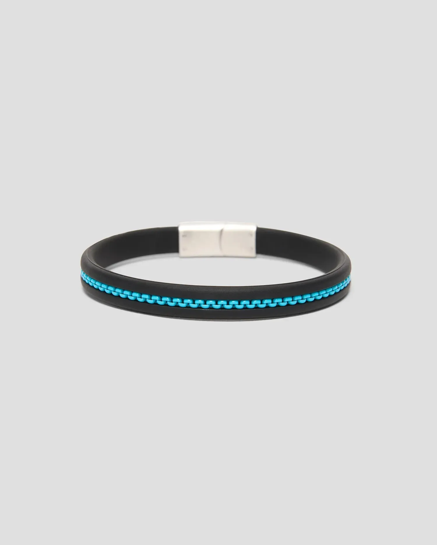 MENS LINK RUBBER BRACELET - MO1700051 sold by Psycho Bunny product image thumbnail 2
