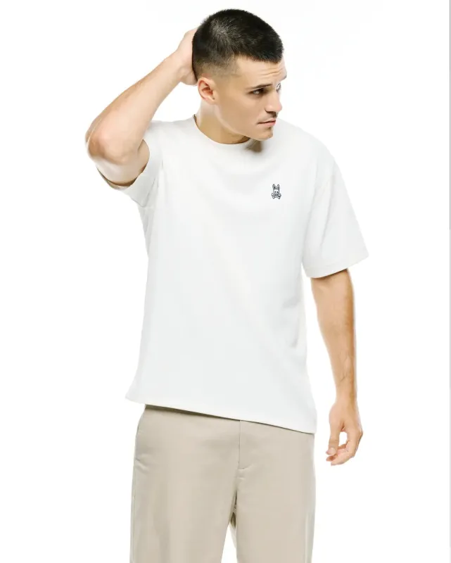 MENS NASIR TEXTURED OVERSIZED-FIT TEE - MT0200576 made by Psycho Bunny