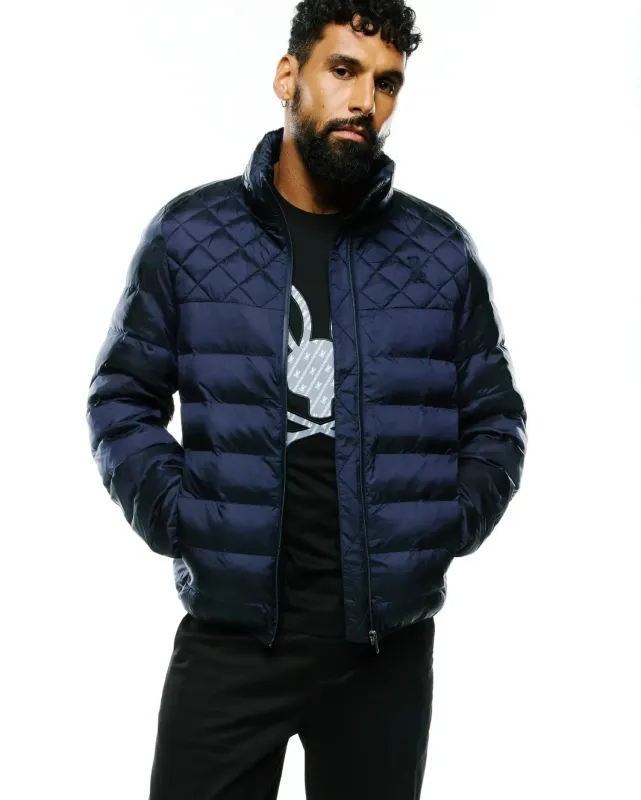 MENS EMERIK HOODED PUFFER JACKET - MO1100062 made by Psycho Bunny