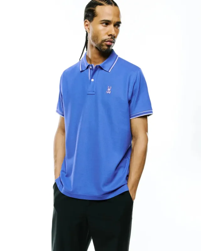 MEN'S ATLEY PIMA PIQUE POLO - MT0100356 made by Psycho Bunny