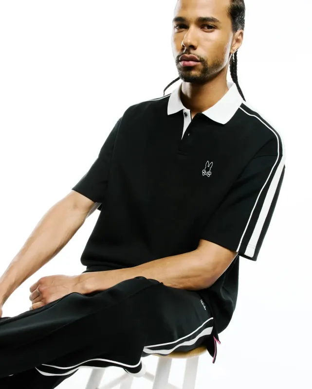 MEN'S CEANO OVERSIZED PIQUE POLO - MT0100255 made by Psycho Bunny
