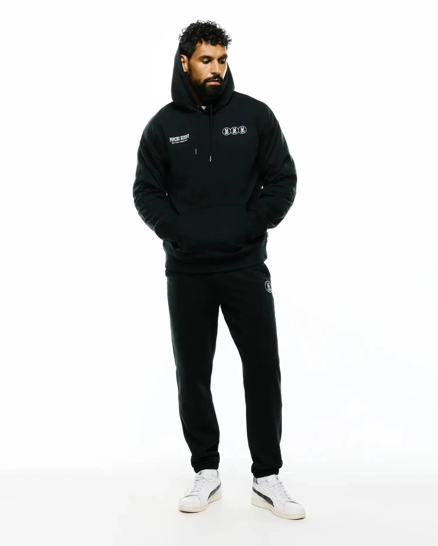 MEN'S NATHANIEL OVERSIZED HOODIE - MT0500312 sold by Psycho Bunny product image thumbnail 2