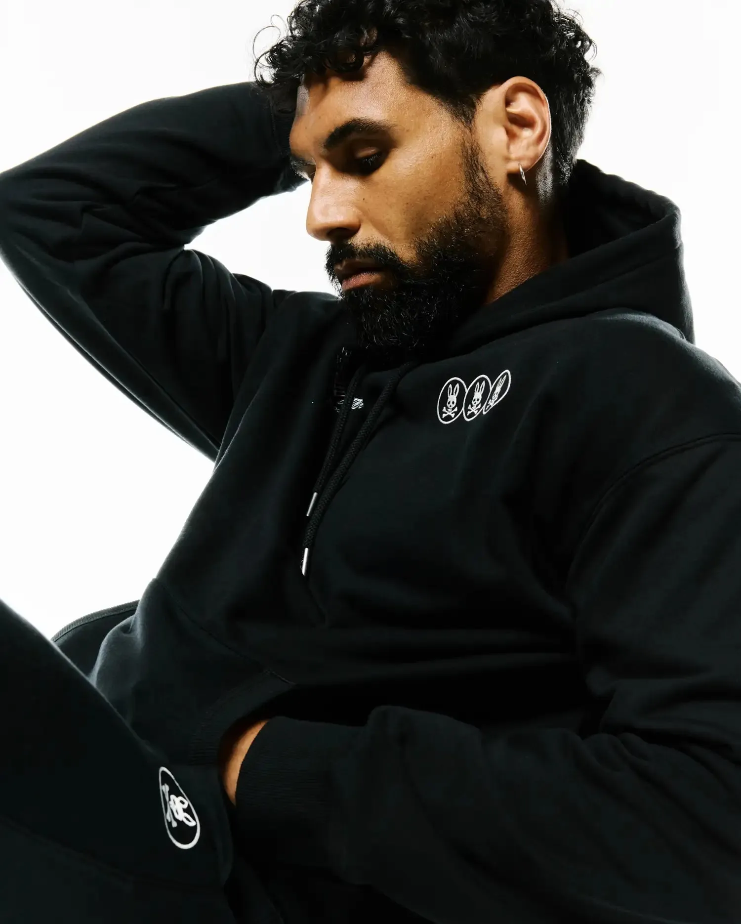 MEN'S NATHANIEL OVERSIZED HOODIE - MT0500312 sold by Psycho Bunny product image thumbnail 3
