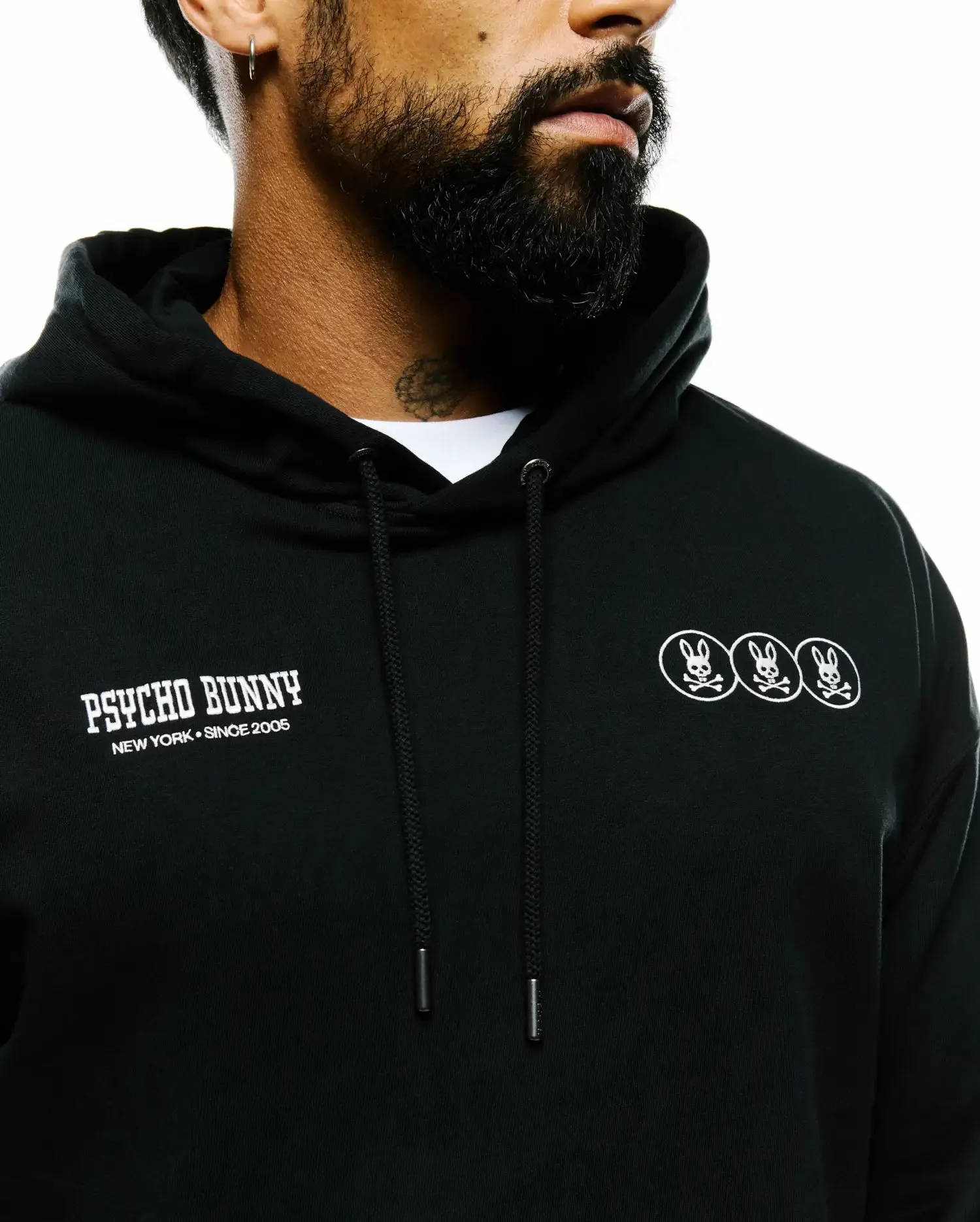 MEN'S NATHANIEL OVERSIZED HOODIE - MT0500312 sold by Psycho Bunny product image thumbnail 4