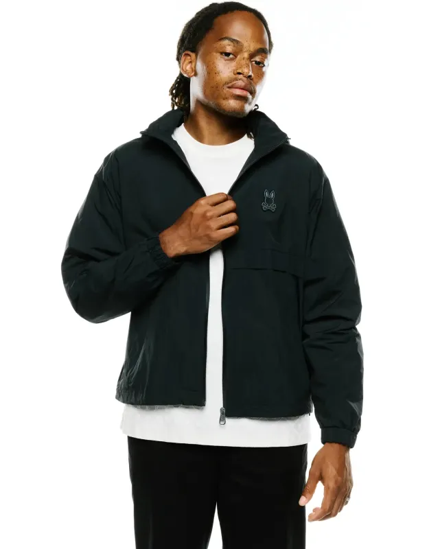 MENS JAVIER NYLON WINDBREAKER JACKET - MO1100087 made by Psycho Bunny