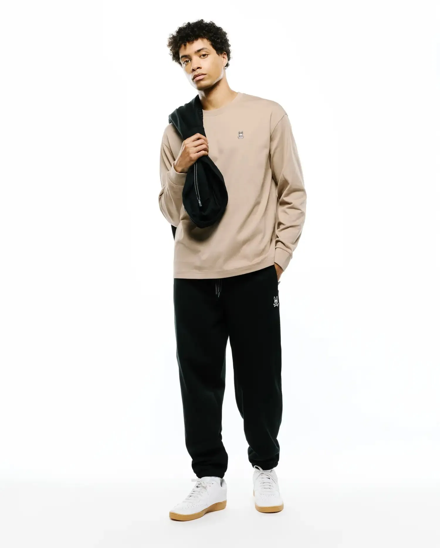MENS NORMAN LONG SLEEVE RELAXED FIT TEE - MT0200374 sold by Psycho Bunny product image thumbnail 2