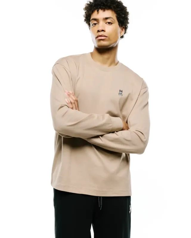 MENS NORMAN LONG SLEEVE RELAXED FIT TEE - MT0200374 made by Psycho Bunny
