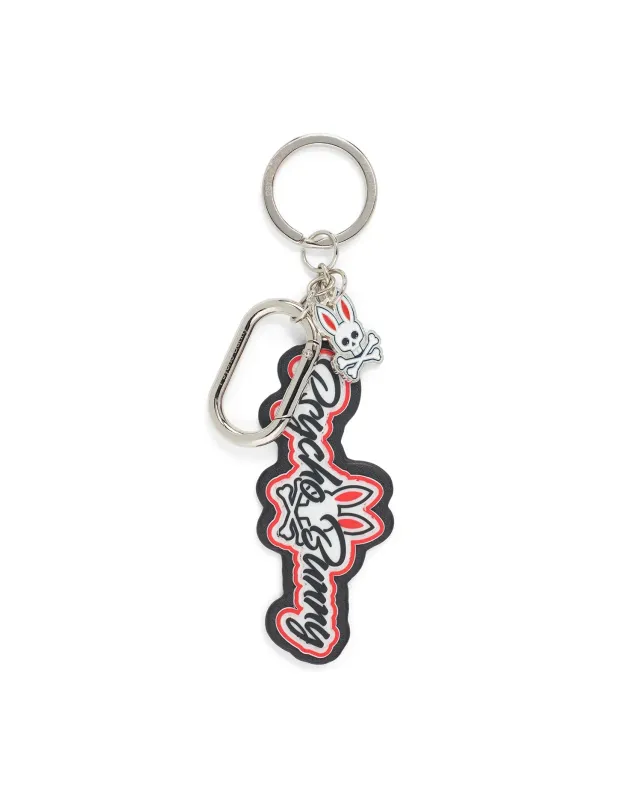 MENS JAYDON WORDMARK KEYCHAIN - MO2400122 made by Psycho Bunny