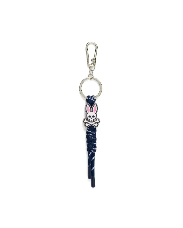 MENS LACED BUNNY KEYCHAIN - MO2400119 made by Psycho Bunny
