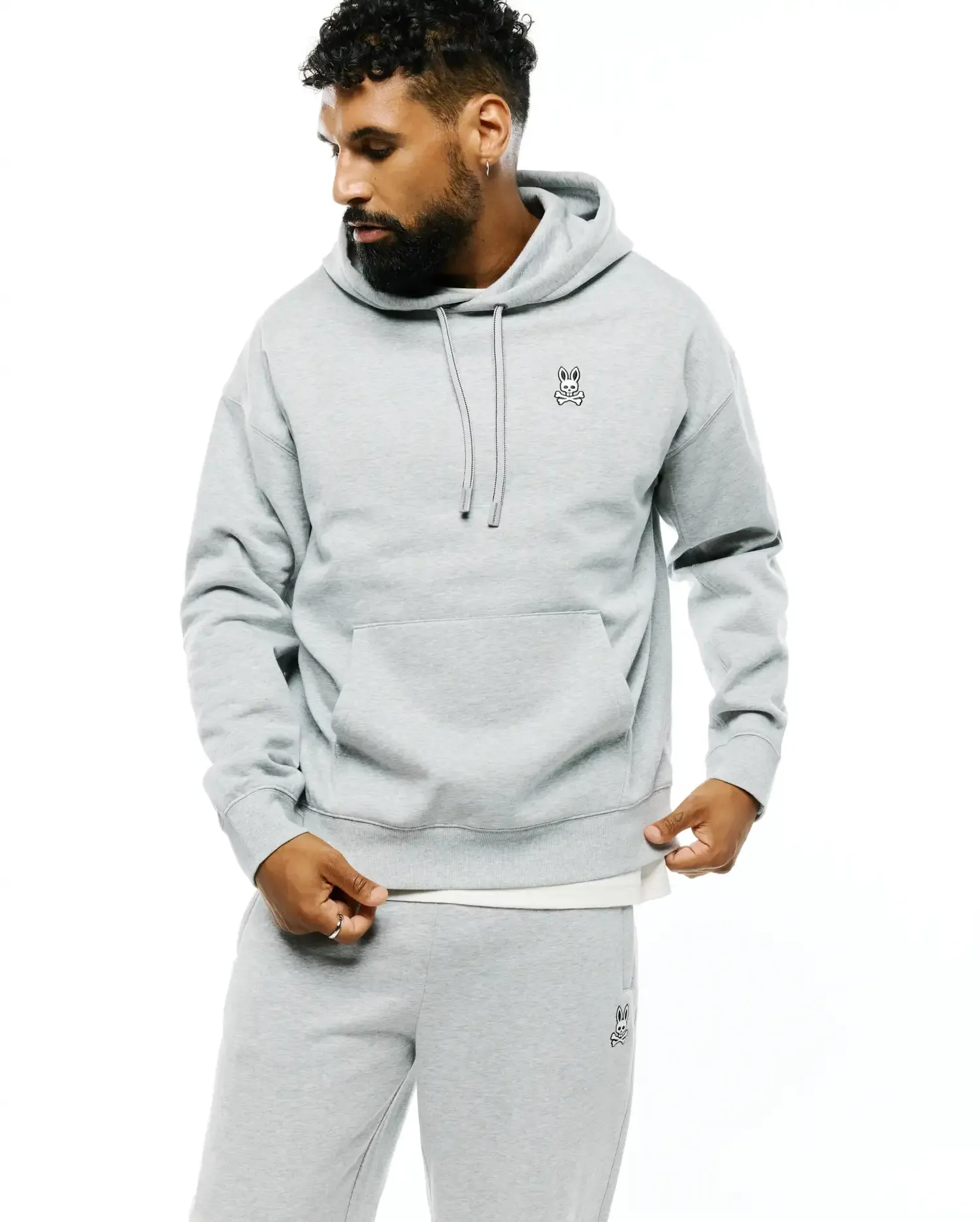 MENS TERRENCE FLEECE HOODIE - MT0500254 sold by Psycho Bunny product image thumbnail 3