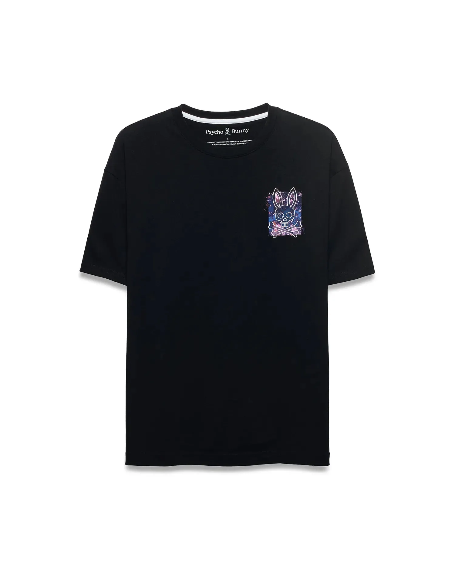 MENS BIG AND TALL ISAAC SPLATTER BACK GRAPHIC TEE - BT0200065 sold by Psycho Bunny
