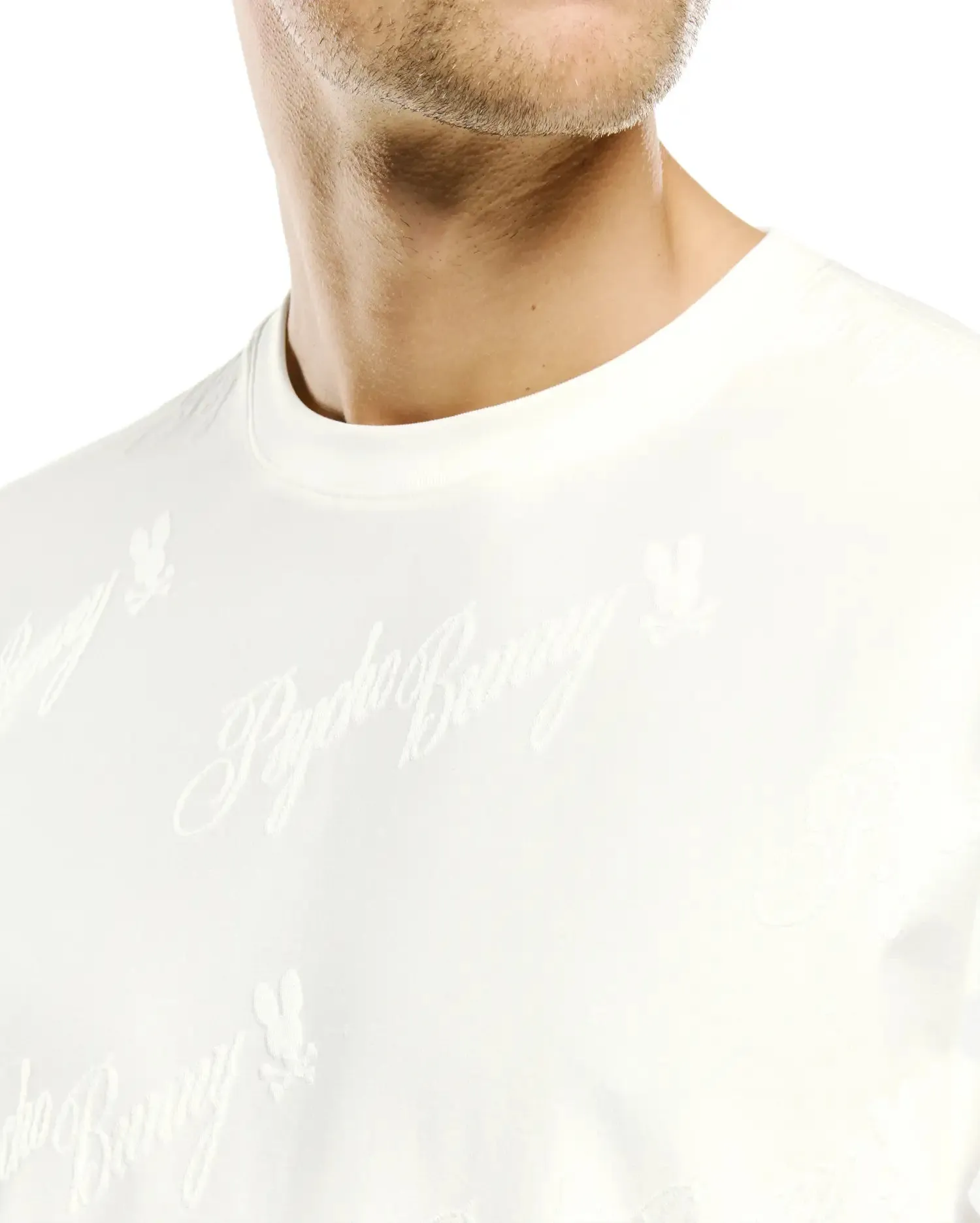 MENS LENNY RELAXED JACQUARD TEE - MT0200441 sold by Psycho Bunny product image thumbnail 2