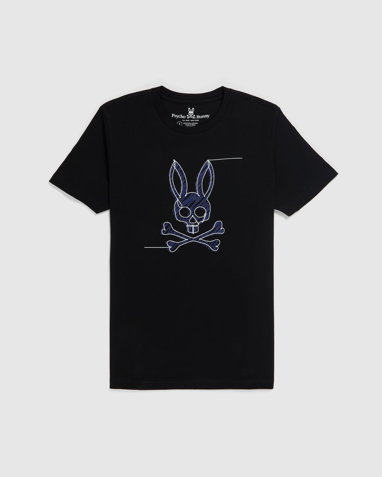 MENS HERO BUNNY GRAPHIC TEE - B6U857X1PC sold by Psycho Bunny