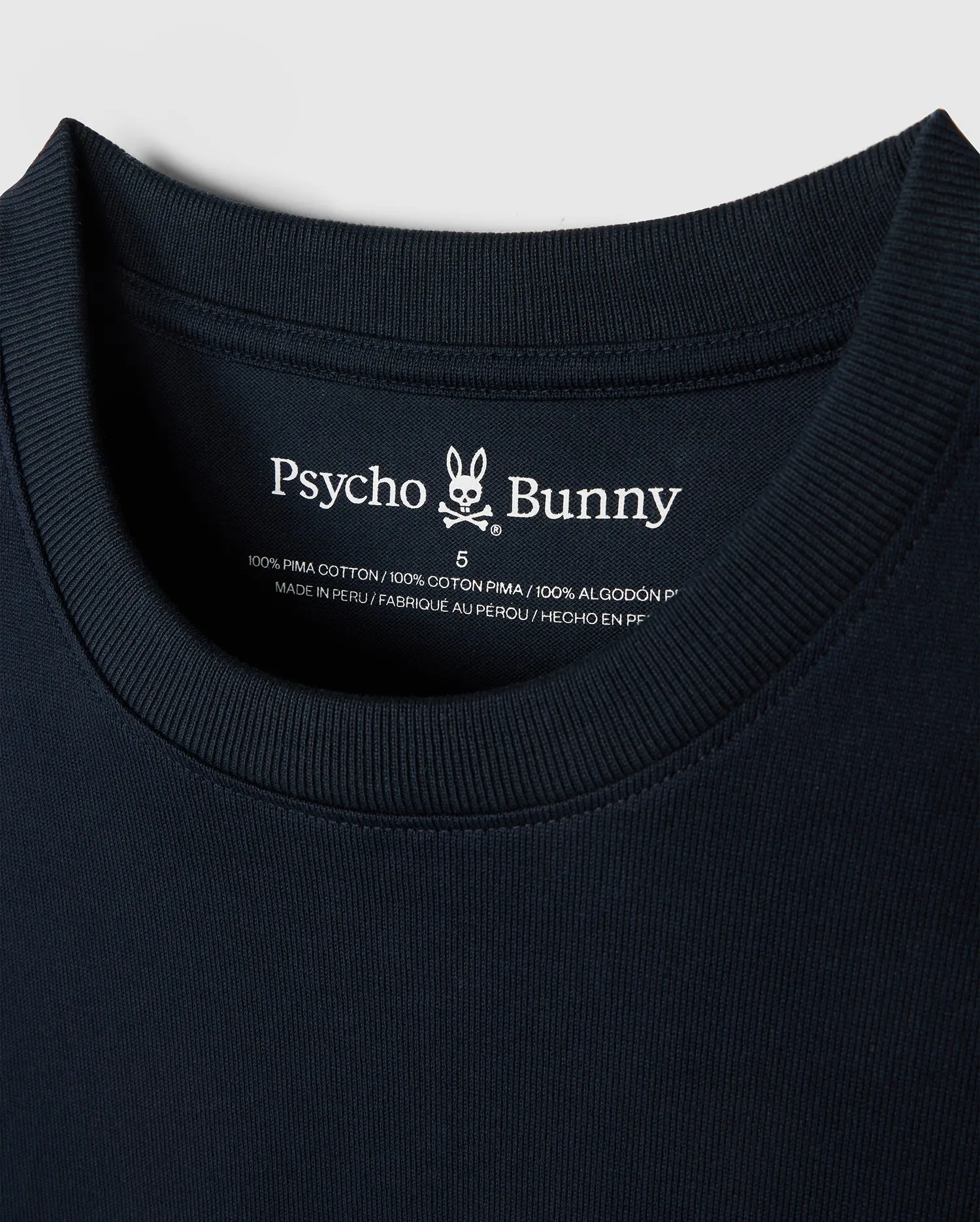 MENS DANBY OVERSIZED TEE - B6U359B2TS sold by Psycho Bunny product image thumbnail 3