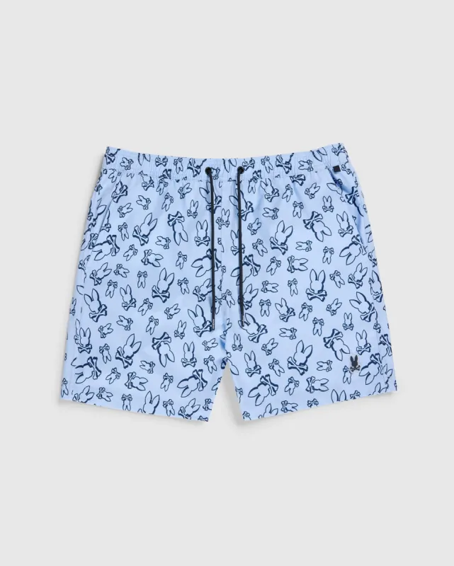 MENS RENDON PRINT SWIM TRUNK - B6W669C200 sold by Psycho Bunny