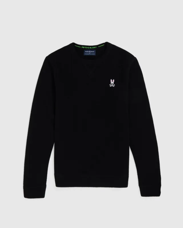 MENS CARSON WOOL CASHMERE SWEATER - B6E732A2SW sold by Psycho Bunny