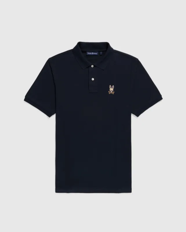 MENS LYNWOOD PIQUE POLO SHIRT - B6K696A2PC sold by Psycho Bunny