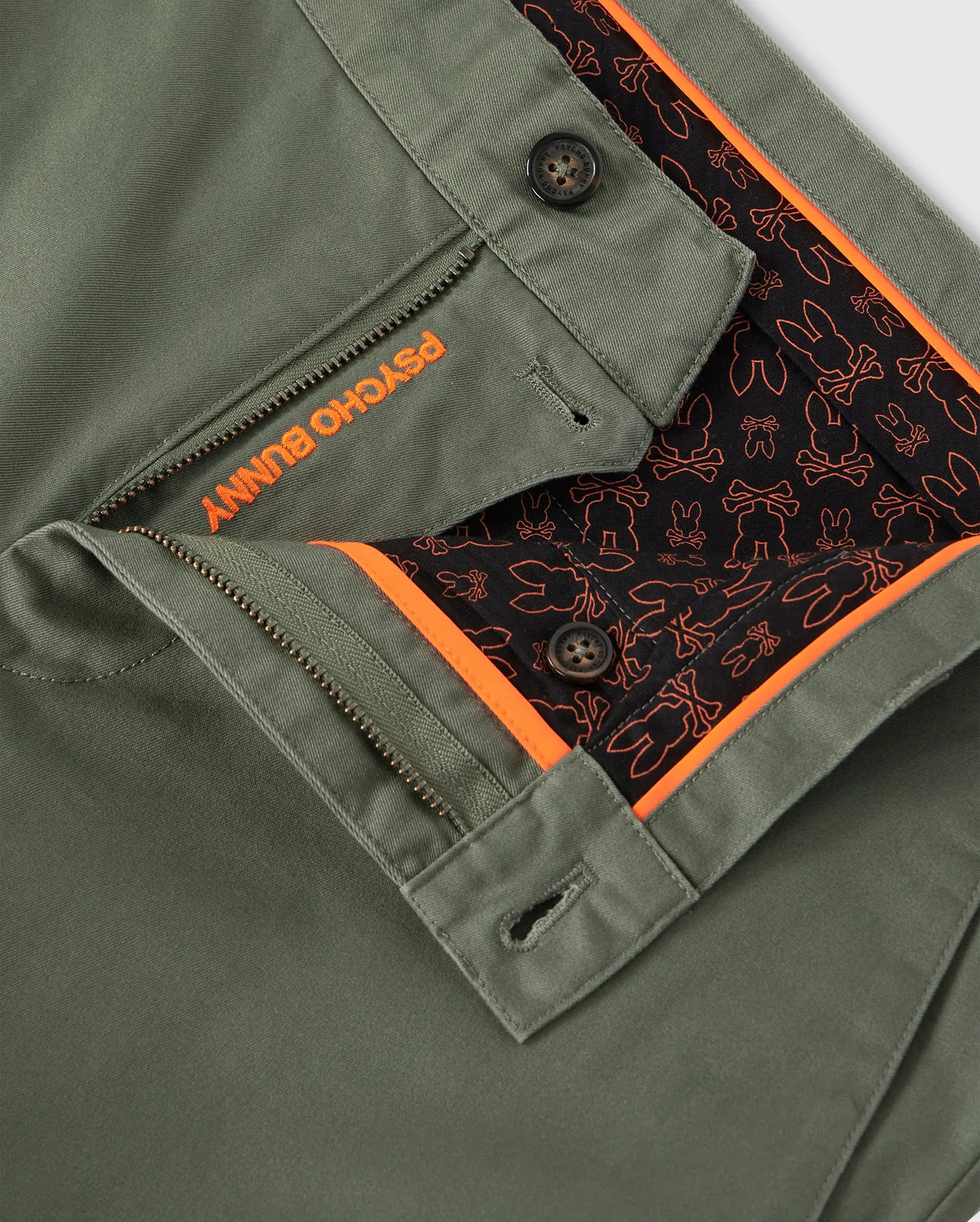 MENS GILMAN REGULAR FIT CHINO PANT - B6P393Z1WB sold by Psycho Bunny product image thumbnail 5