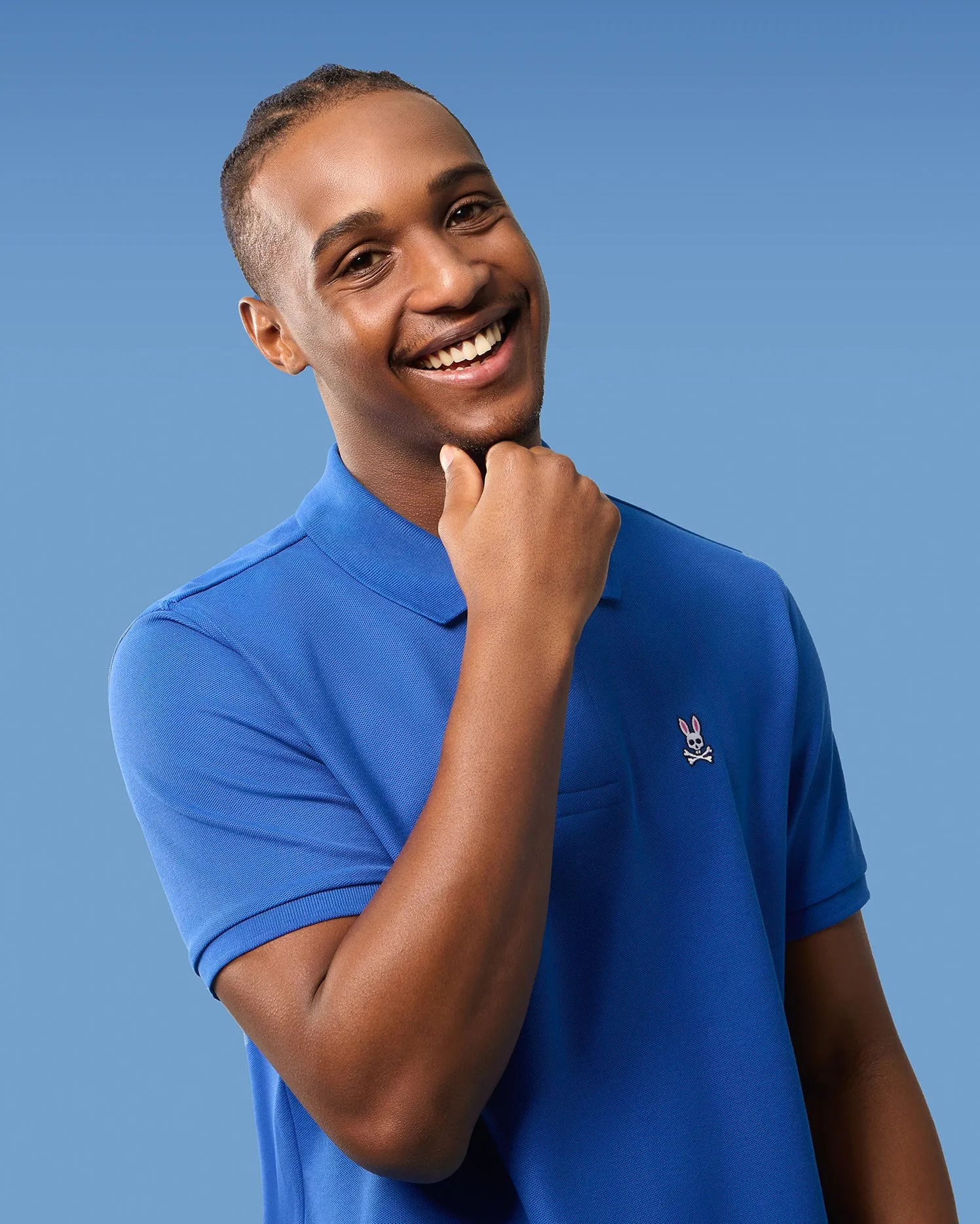 MENS CLASSIC PIQUE POLO SHIRT - B6K001CRPC sold by Psycho Bunny