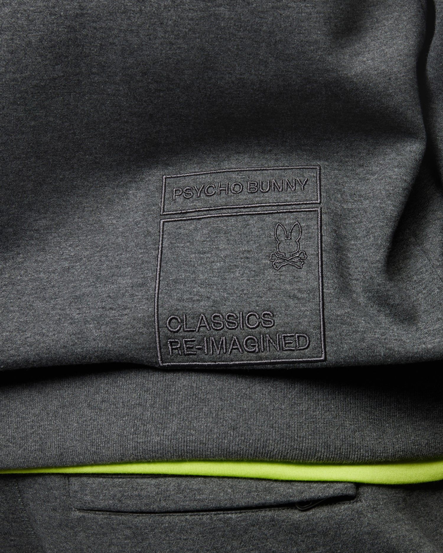 MENS OUTLINE ZIP HOODIE - B6H504ARCN sold by Psycho Bunny product image thumbnail 5