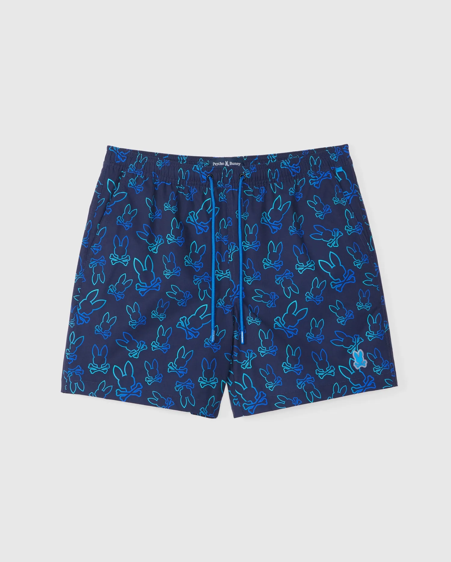 MENS SHELDON ALL OVER PRINT SWIM TRUNK - B6W588C200 sold by Psycho Bunny