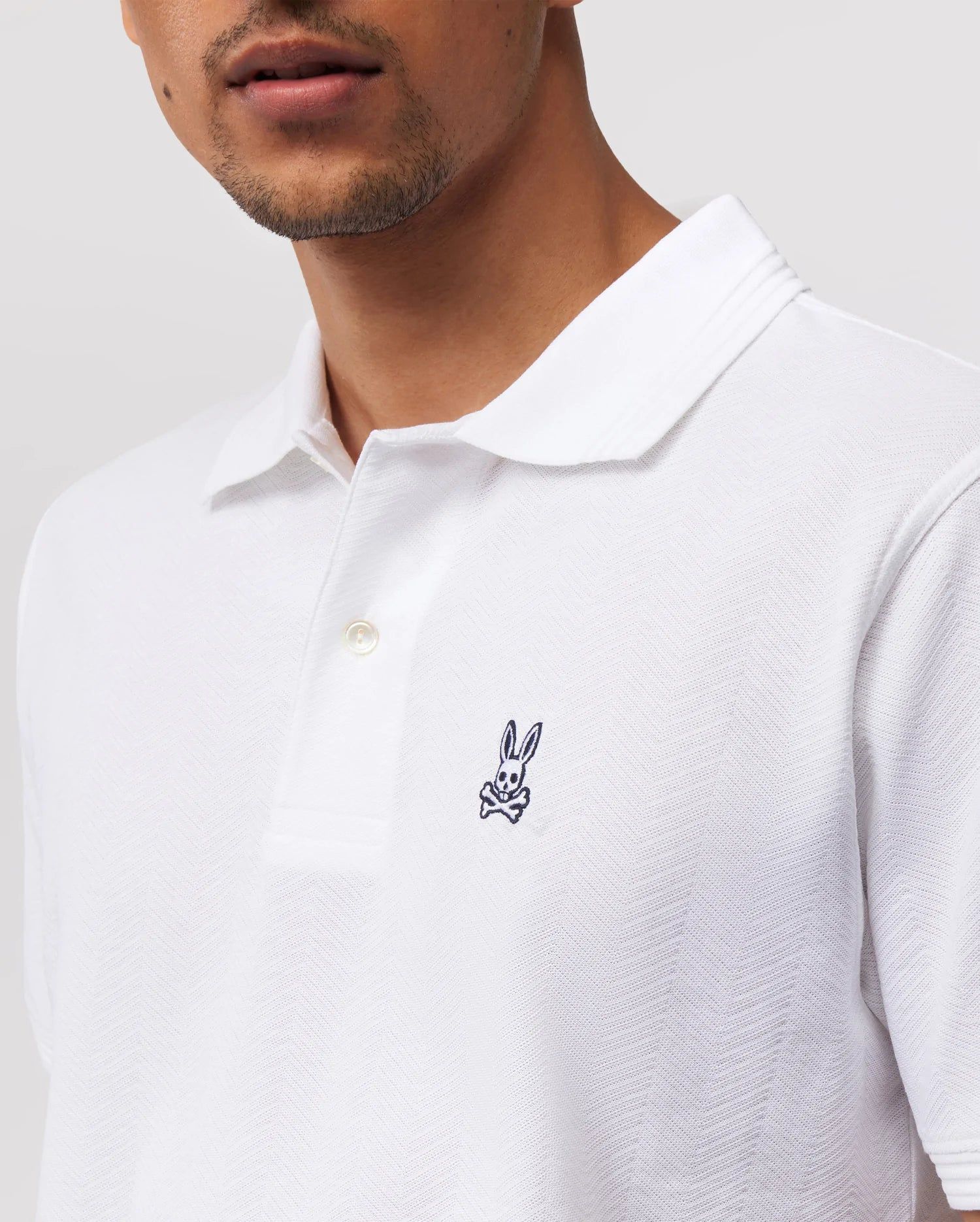MENS MARTIN JACQUARD FASHION POLO - B6K603X1PC sold by Psycho Bunny product image thumbnail 2