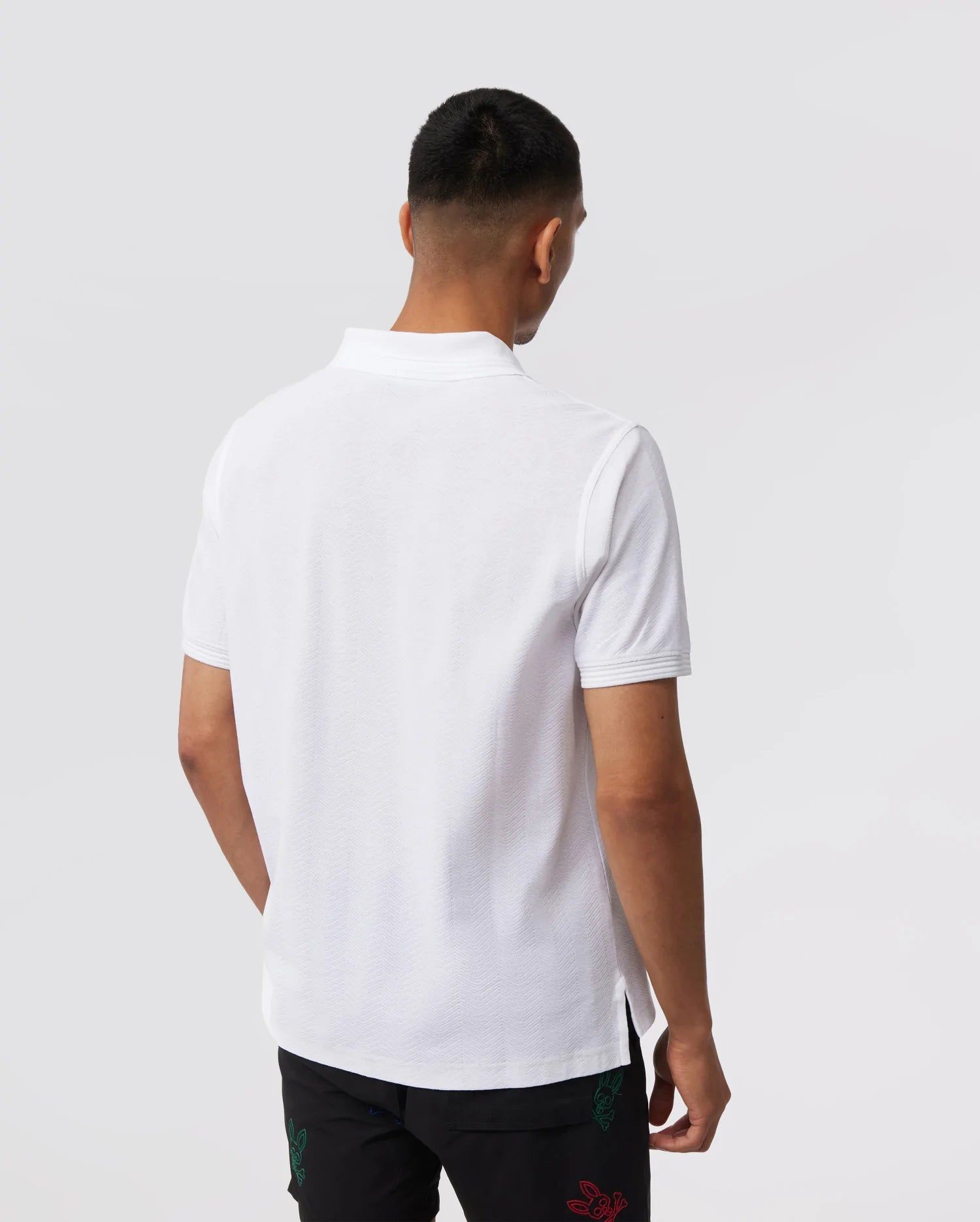 MENS MARTIN JACQUARD FASHION POLO - B6K603X1PC sold by Psycho Bunny product image thumbnail 3