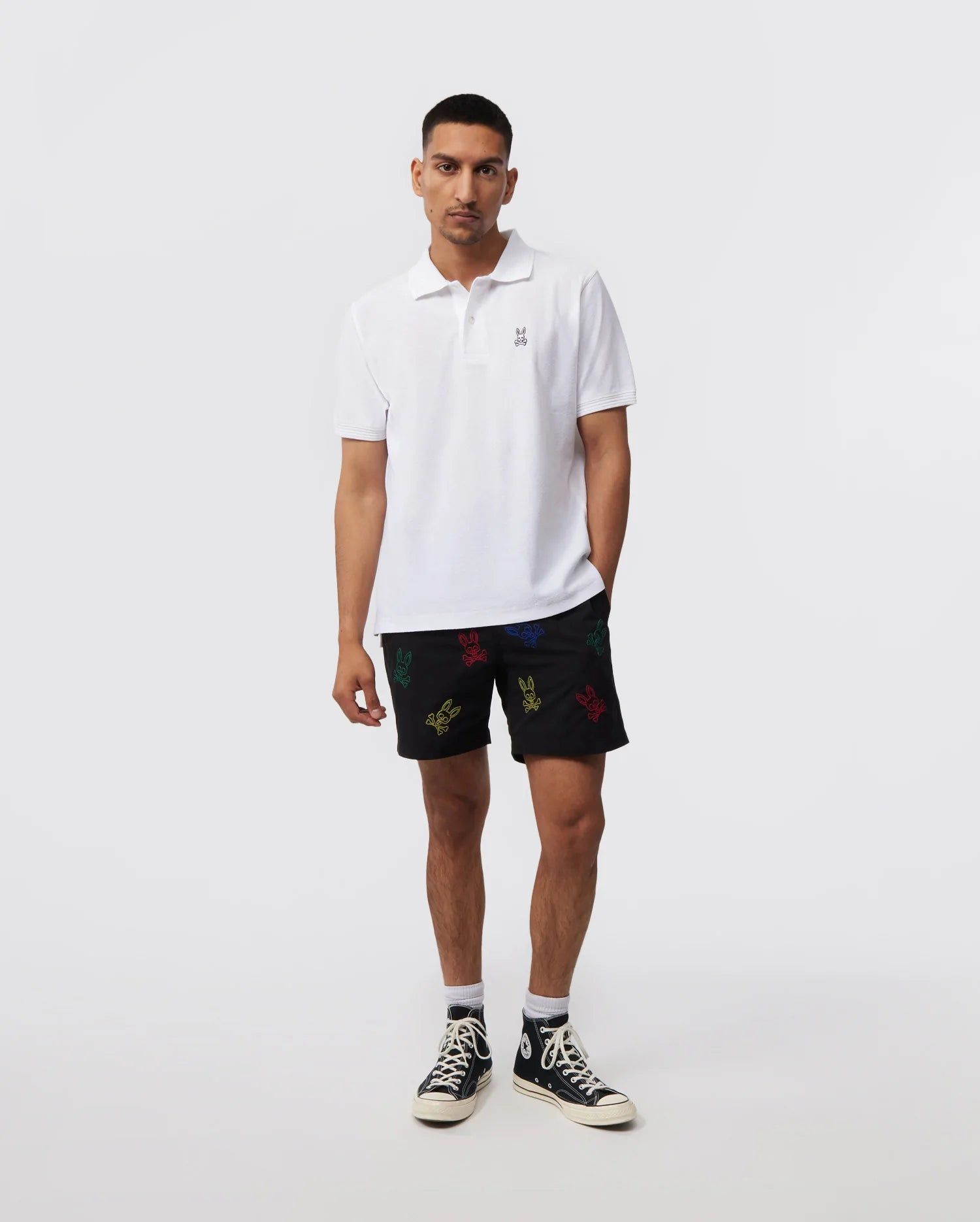 MENS MARTIN JACQUARD FASHION POLO - B6K603X1PC sold by Psycho Bunny product image thumbnail 4