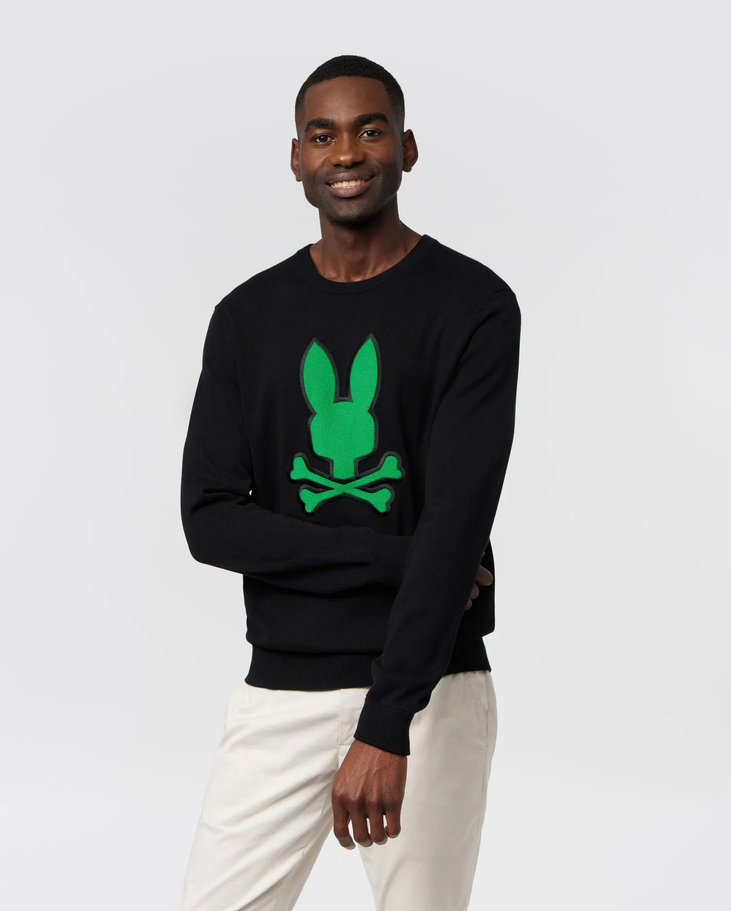 MENS PALMDALE WOOL SWEATER - B6E729A2SW sold by Psycho Bunny product image thumbnail 2