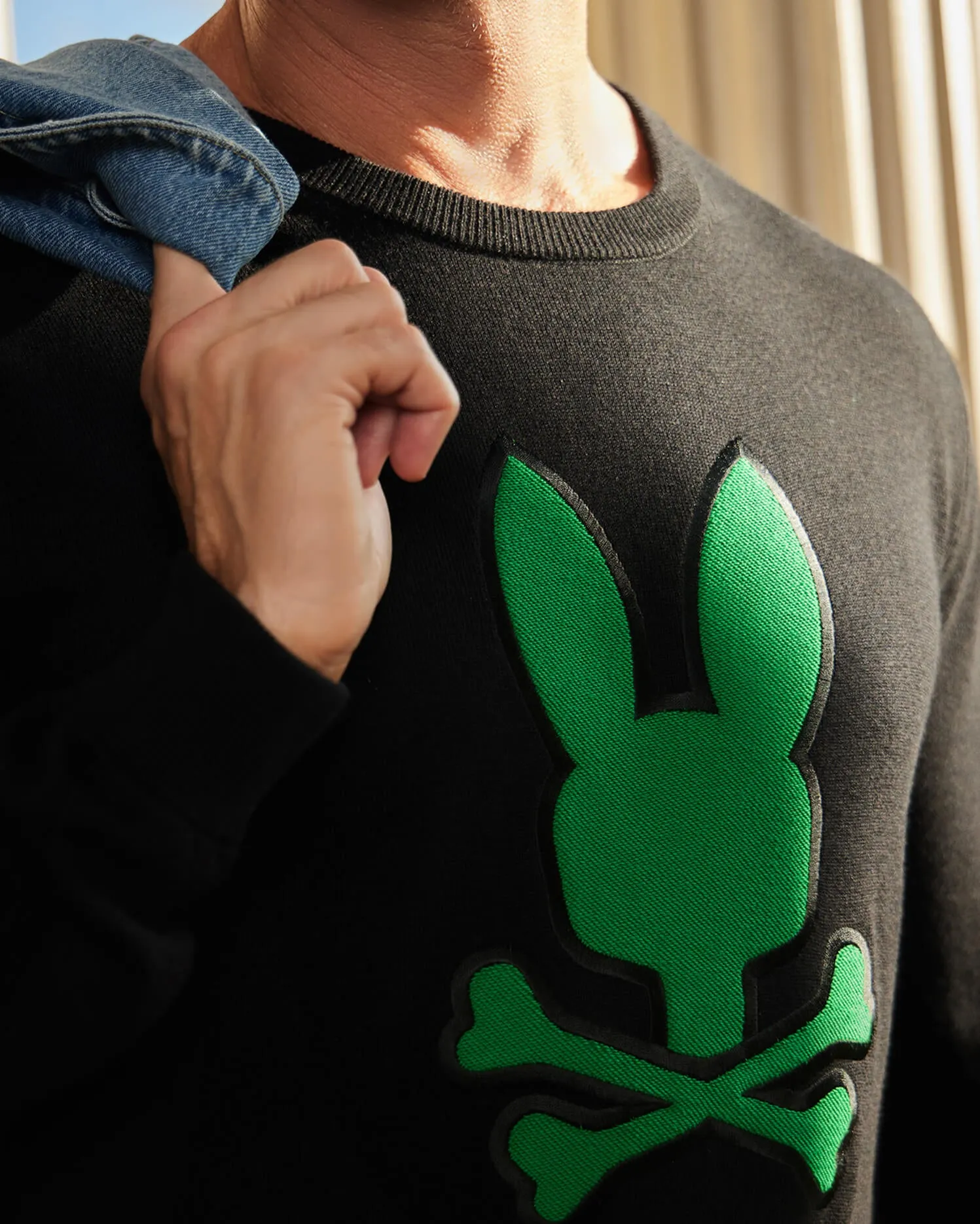 MENS PALMDALE WOOL SWEATER - B6E729A2SW sold by Psycho Bunny product image thumbnail 3