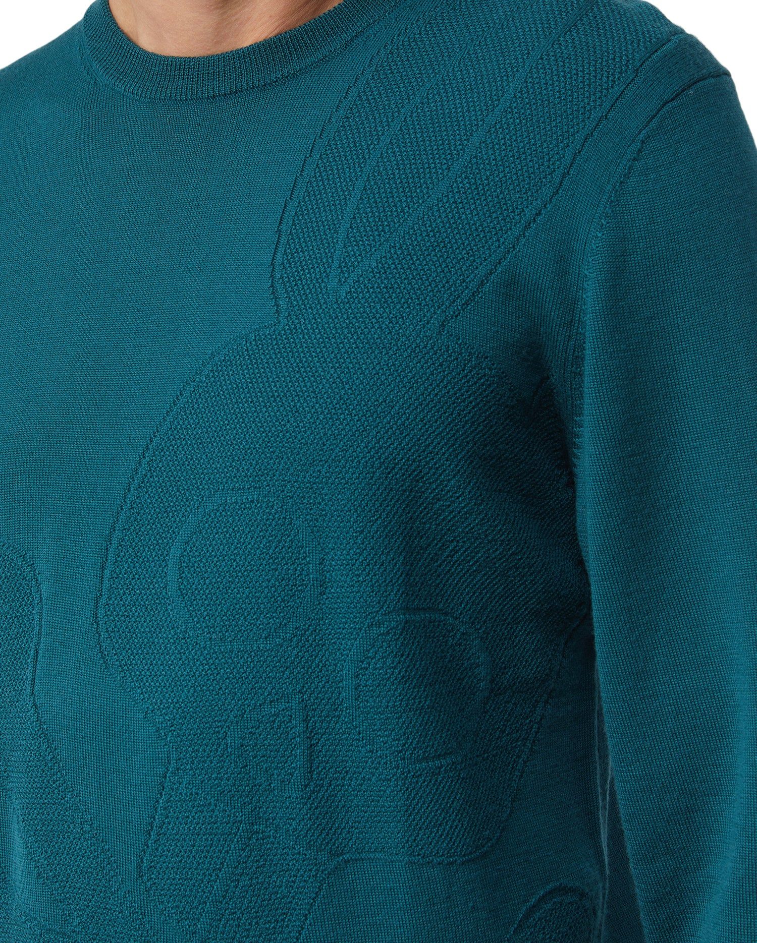 MENS MOORE INTARSIA MERINO WOOL SWEATER - B6E894U1CO sold by Psycho Bunny product image thumbnail 2