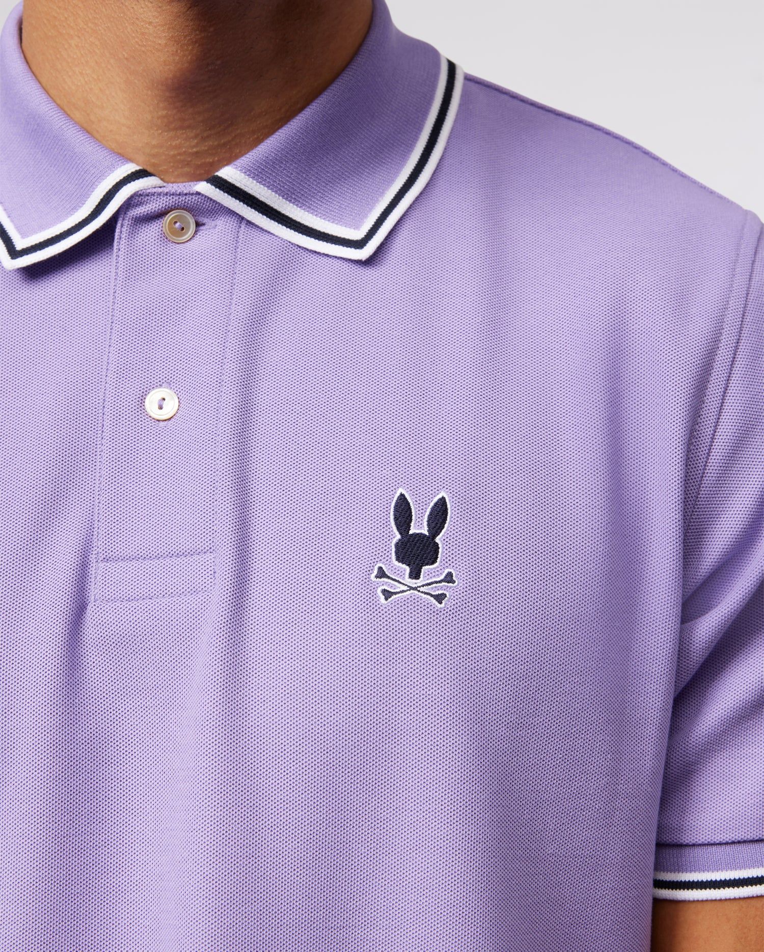 MENS LAMBERT PIQUE POLO - B6K402Z1PC sold by Psycho Bunny product image thumbnail 3