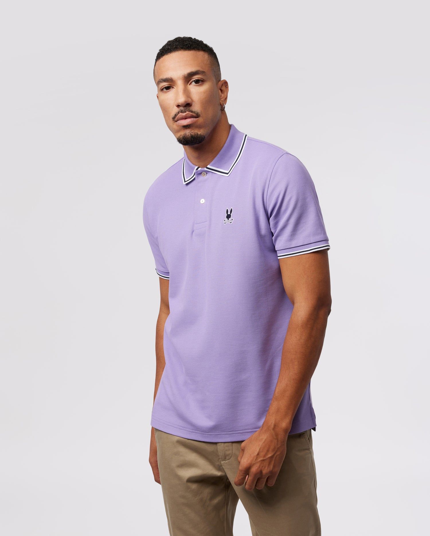 MENS LAMBERT PIQUE POLO - B6K402Z1PC sold by Psycho Bunny product image thumbnail 2