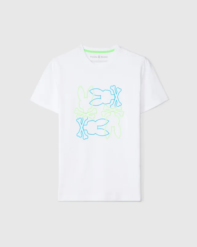 MENS RODMAN GRAPHIC TEE - B6U111B2TS sold by Psycho Bunny